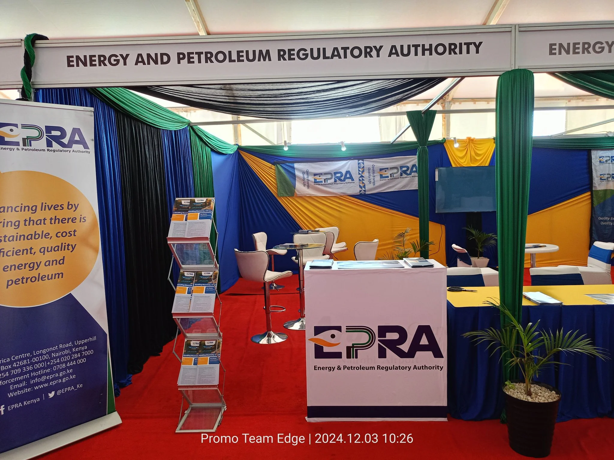 EPRA Kenya brand activation by Promo Team Edge